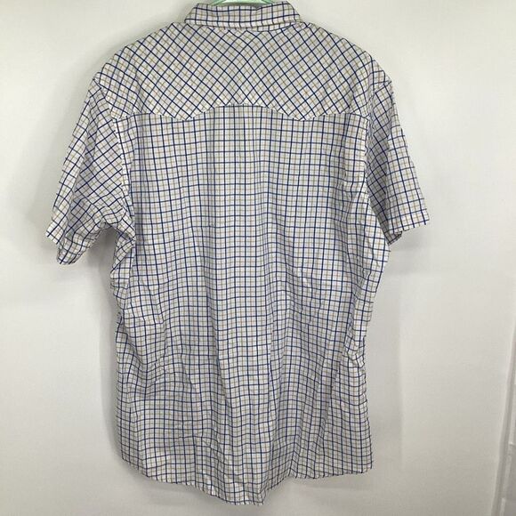 Mens Wrangler Western Short sleeved Pearl Snap XLT Tall - Picture 3 of 5